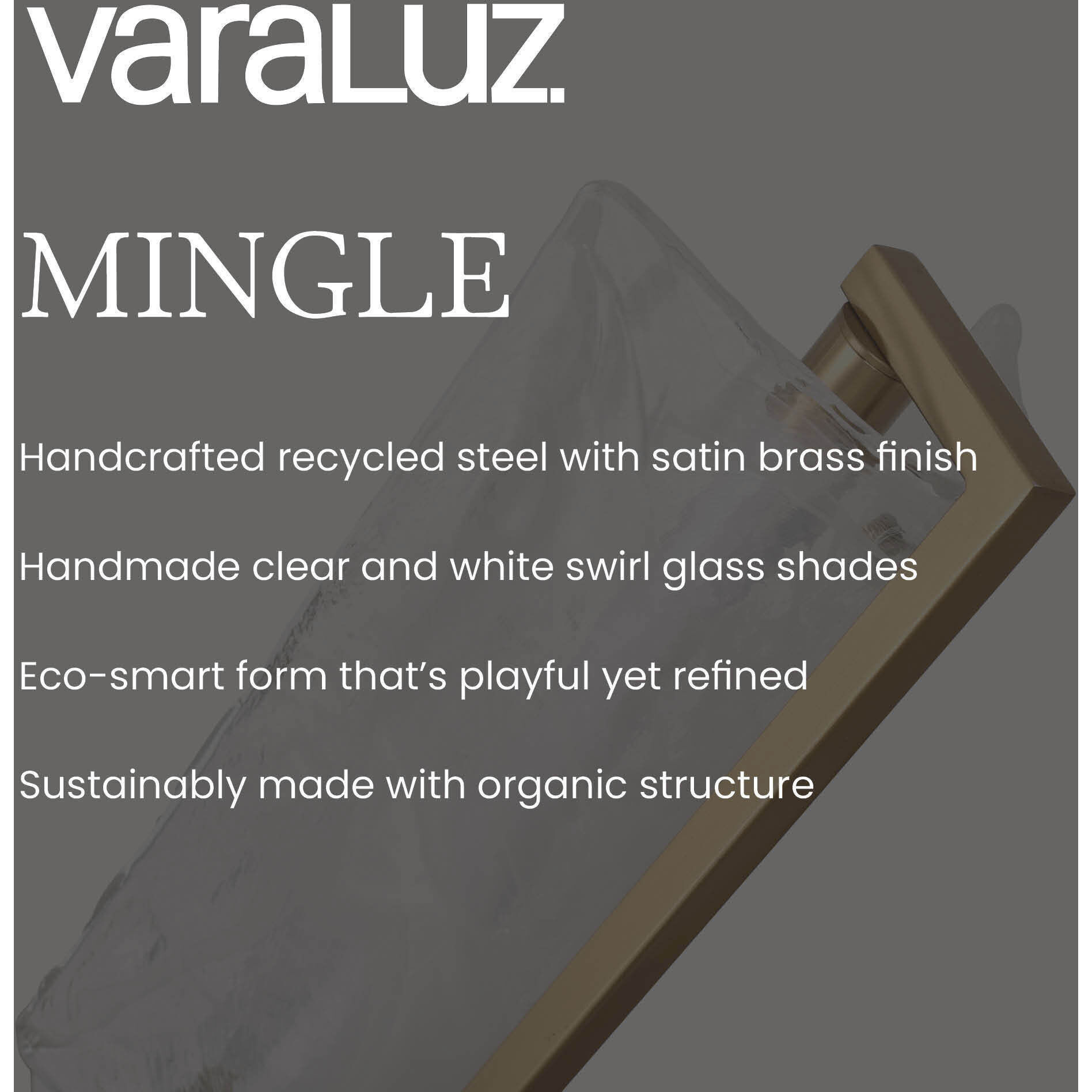 Mingle 1 Light 5 inch Satin Brass Wall Sconce Wall Light
