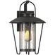 Stockwell 1 Light 14.25 inch Matte Black Exterior Wall Mount