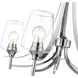 Joliet 5 Light 25 inch Chrome Chandelier Ceiling Light