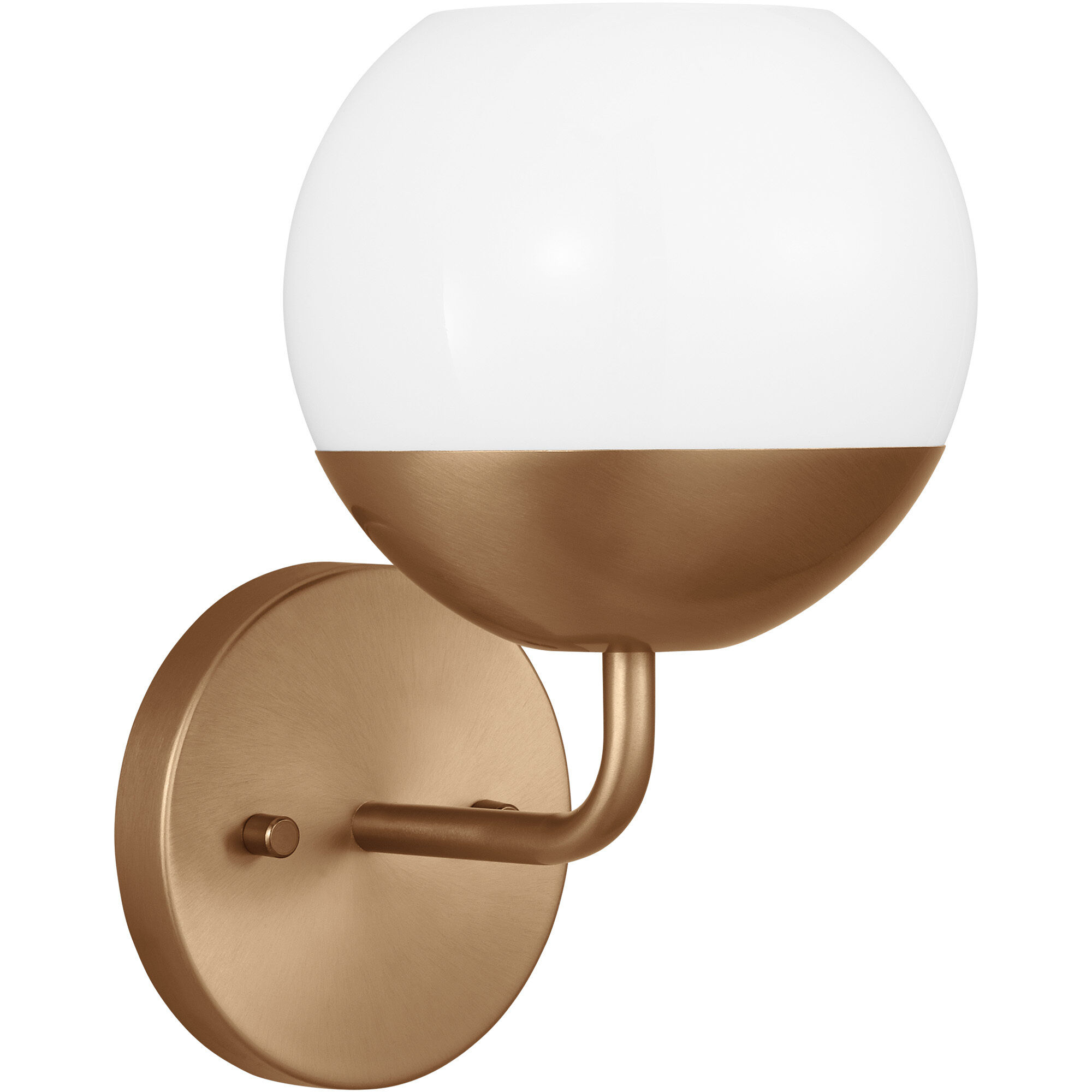 Alvin 1 Light 6.25 inch Satin Brass Bath Vanity Wall Light