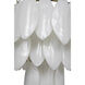 Lotus 4 Light 20 inch Antique Brass Chandelier Ceiling Light