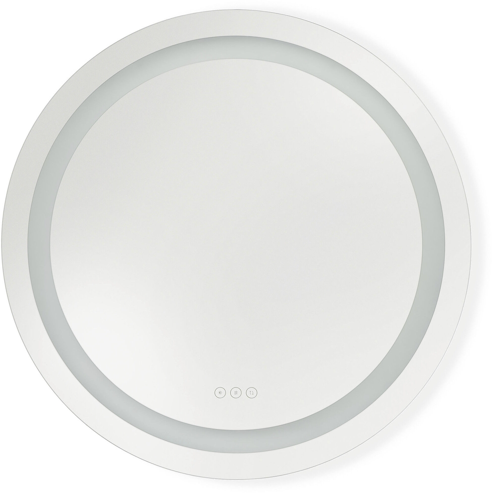 Mera 30 X 30 inch Might Bright White LED Wall Mirror
