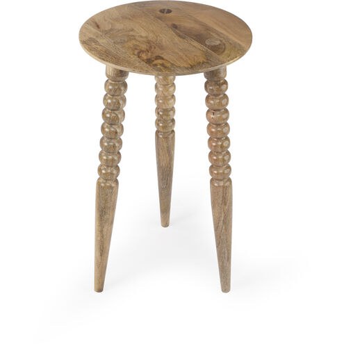 Fluornoy Wood 24 X 14 inch Artifacts Accent Table