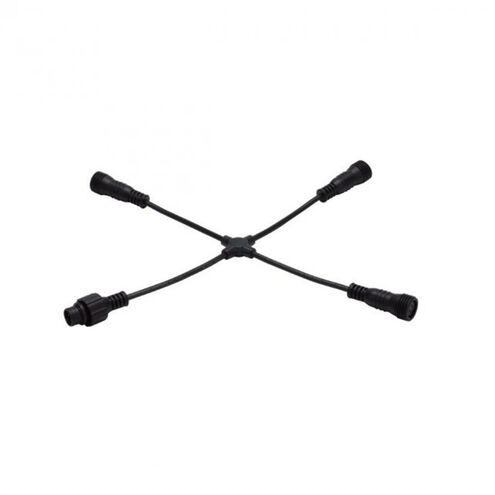 InvisiLED 0.75 inch Black Outdoor LED Strip Lighting, Outdoor Strip Light 24V Accessories, WAC Lighting