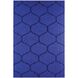 Nash 16 X 16 inch Blue Rug, 16x16