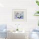Mollusk Blue and White and Multi Framed Art, Propac