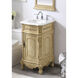 Danville 19 X 19 X 36 inch Antique Beige Vanity Sink Set