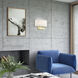 Allison Wall Sconce Wall Light in Satin Brass, Medium