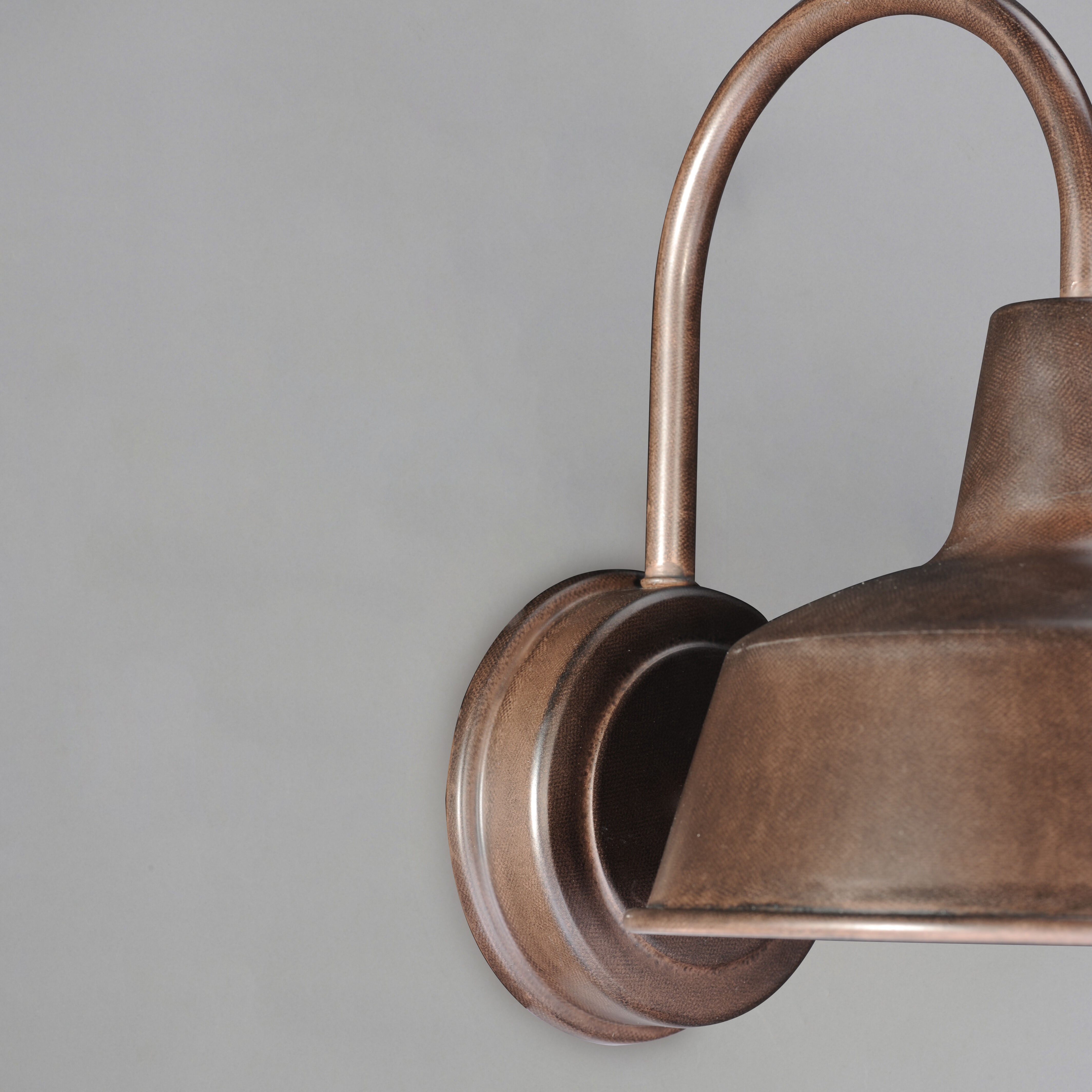 Pier M 1 Light 13 inch Empire Bronze Outdoor Wall Mount