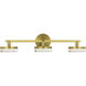Sean Lavin Khan LED 24 inch Burnished Brass Bath Vanity Wall Light