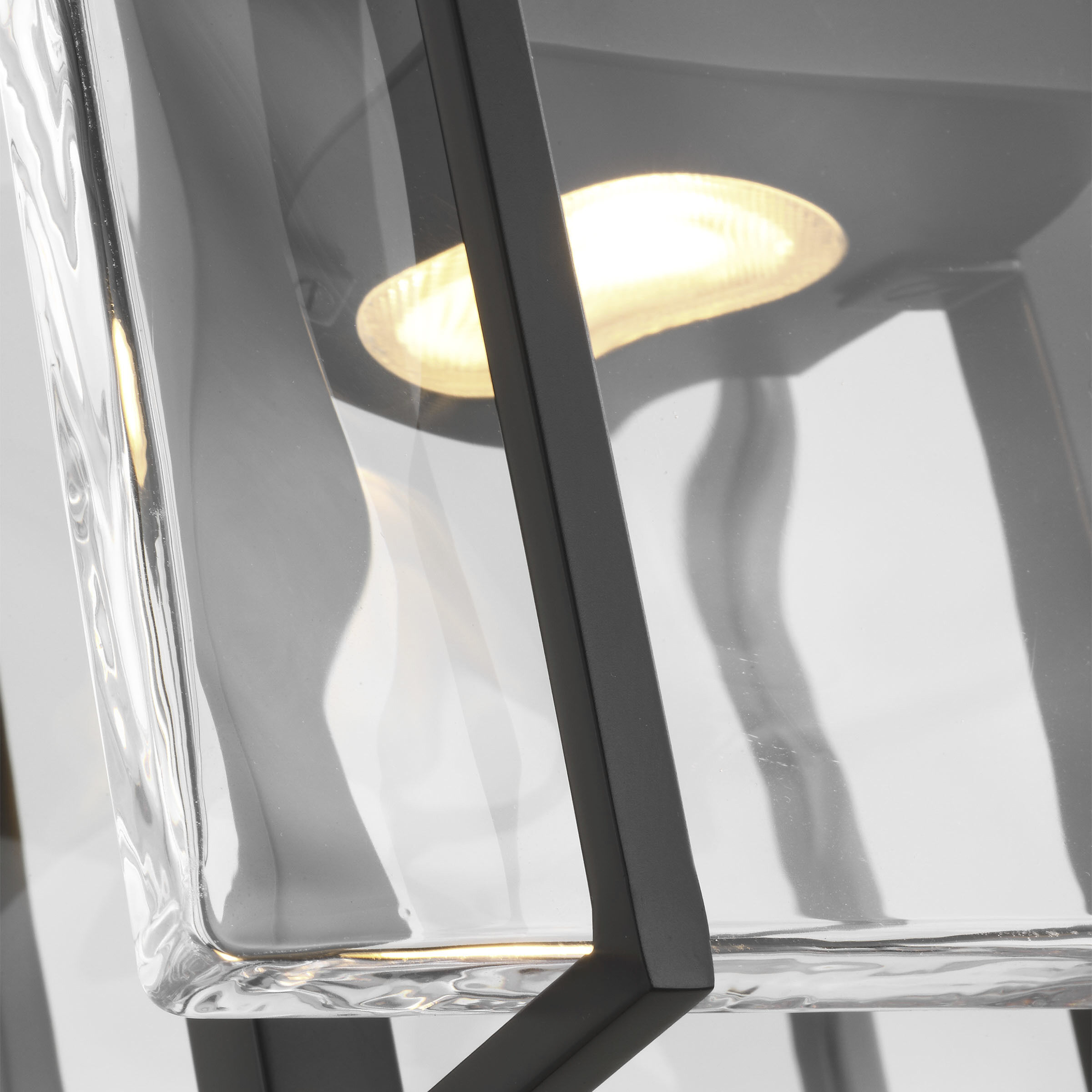 Mick De Giulio Duelle LED 4.8 inch Nightshade Black Pendant Ceiling Light