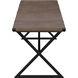 Elon Vintage Cognac Leather Bench