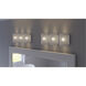 Brilliance 3 Light 23.25 inch Chrome Bath Vanity Wall Light