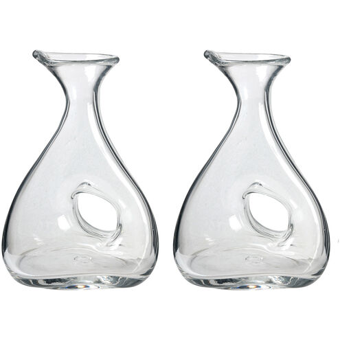 Signature Clear Wine Decanter, Set of 2