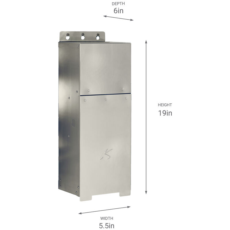 Transformer - Pro Series 120 Stainless Steel Landscape 12V Transformer