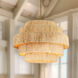 Caviana 6 Light 31 inch Signature Brass Pendant Ceiling Light