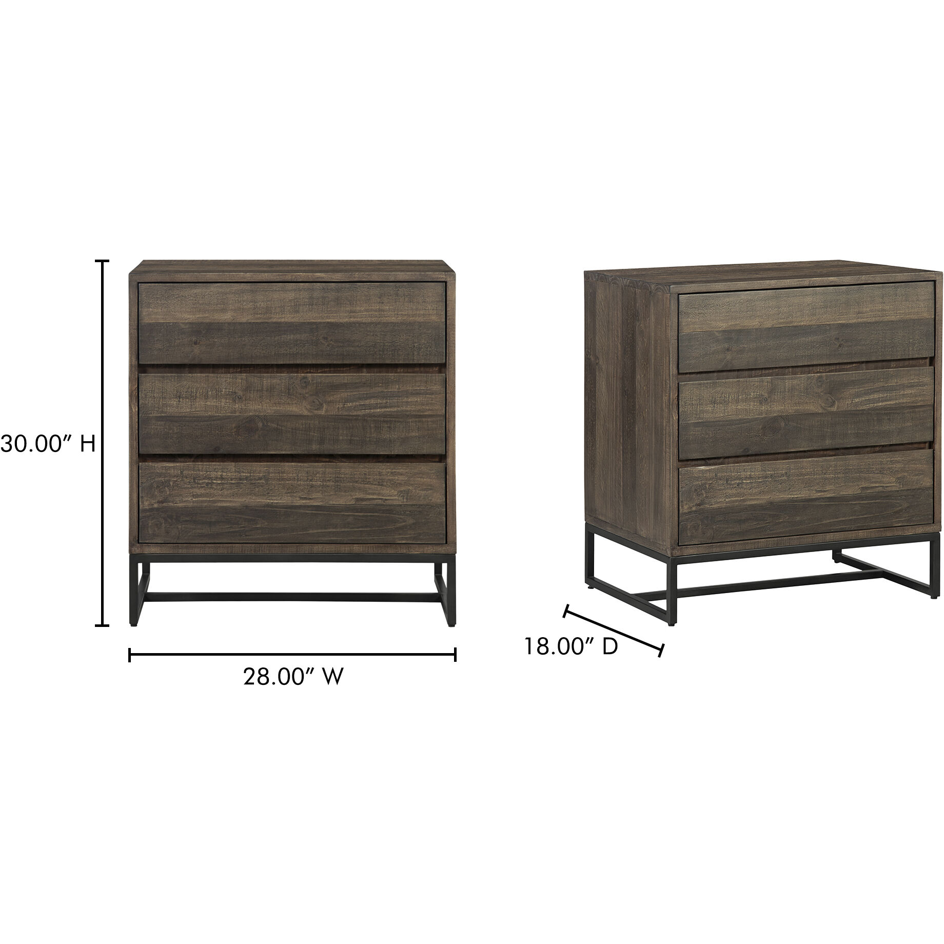 Elena Brown Dresser, Chest