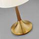 Portillo 28 inch 60.00 watt Brass Table Lamp Portable Light
