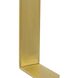 Vertex 1 Light 12 inch Brushed Gold Foyer Light Ceiling Light