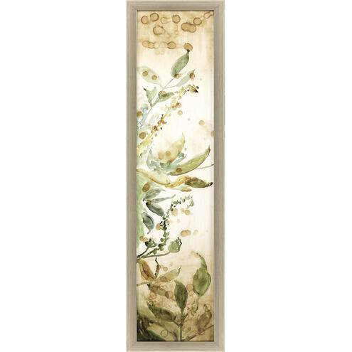 Botanical Odyssey Green and Beige and Neutral Framed Art