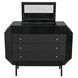 Rhiana Hand Rubbed Black Dresser