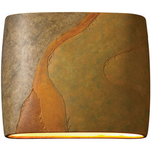 Ambiance Collection LED 10 inch Harvest Yellow Slate Outdoor Wall Sconce