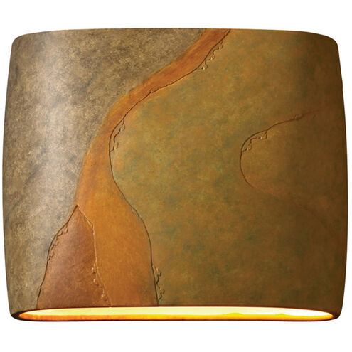 Ambiance Collection LED 10 inch Midnight Sky/Matte White Outdoor Wall Sconce