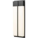 Nyx Outdoor Wall Light in Black, LED