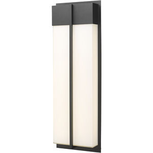 Nyx Outdoor Wall Light in Black, LED
