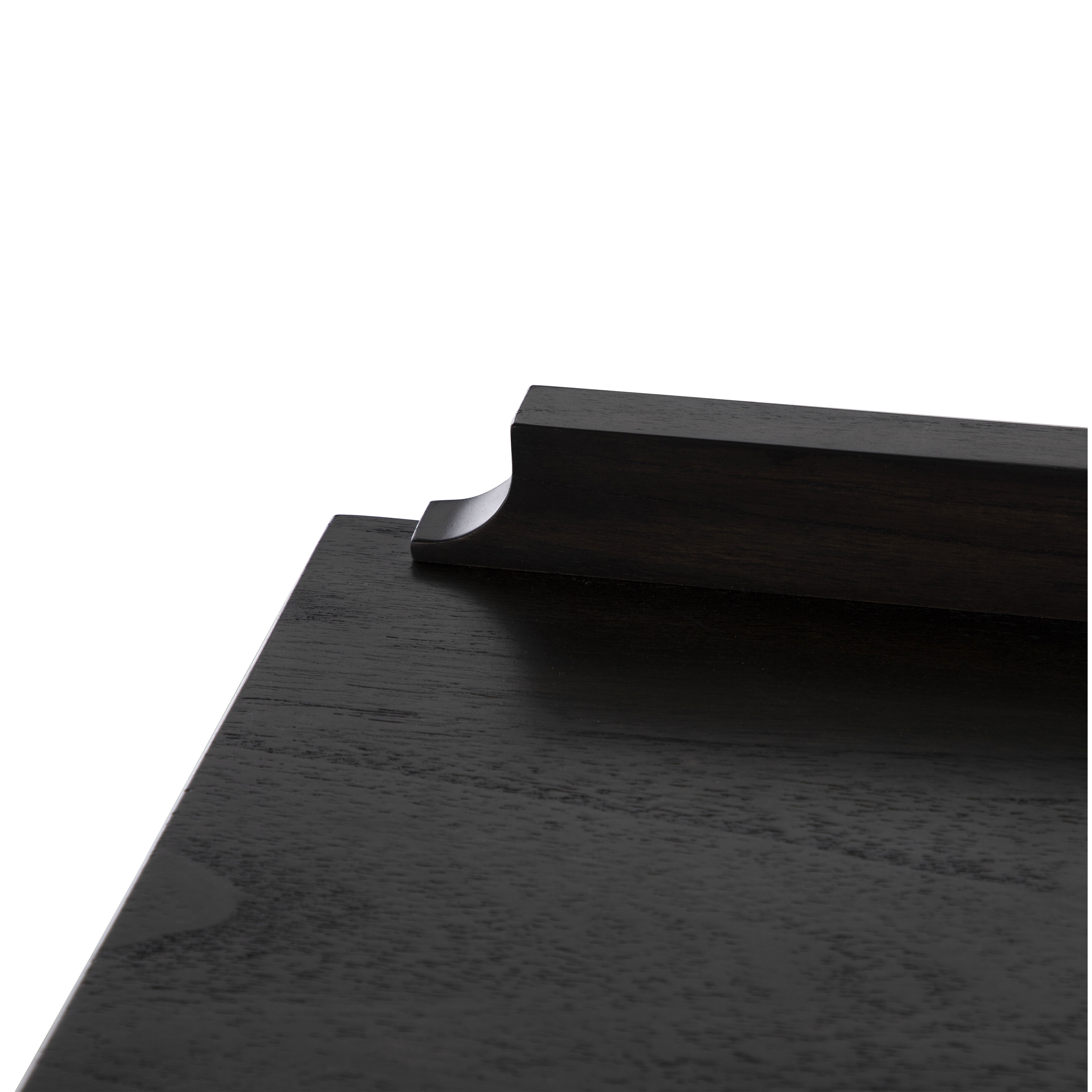 Glenwood Cerused Brown and Agros White Stone with Brushed Antique Brass Chest