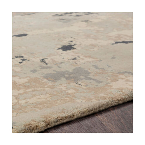 Andromeda 90 X 63 inch Ivory/Pale Blue/Light Gray/Taupe/Medium Gray/Camel Rugs, Wool and Nylon