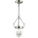 Coventry 2 Light 9 inch Polished Nickel Pendant Ceiling Light