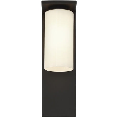 Colonne 1 Light 20 inch Black Outdoor Wall Sconce