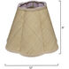 Scalloped Natural Raffia 12 inch Shade in Small, Small