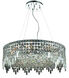 Maxime 12 Light 28 inch Chrome Dining Chandelier Ceiling Light in Royal Cut