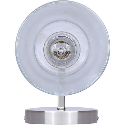 Luelle 1 Light 7.88 inch Brushed Nickel Vanity Light Wall Light