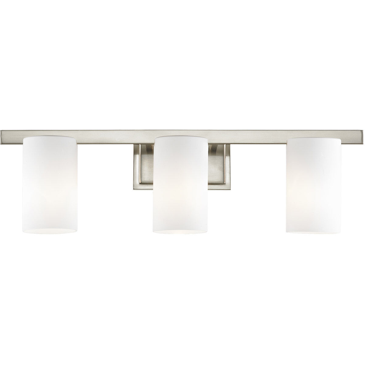 Astoria 3 Light 26 inch Brushed Nickel Bath Vanity Wall Light