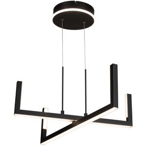 Silicon Valley 23.5 inch Black Chandelier Ceiling Light