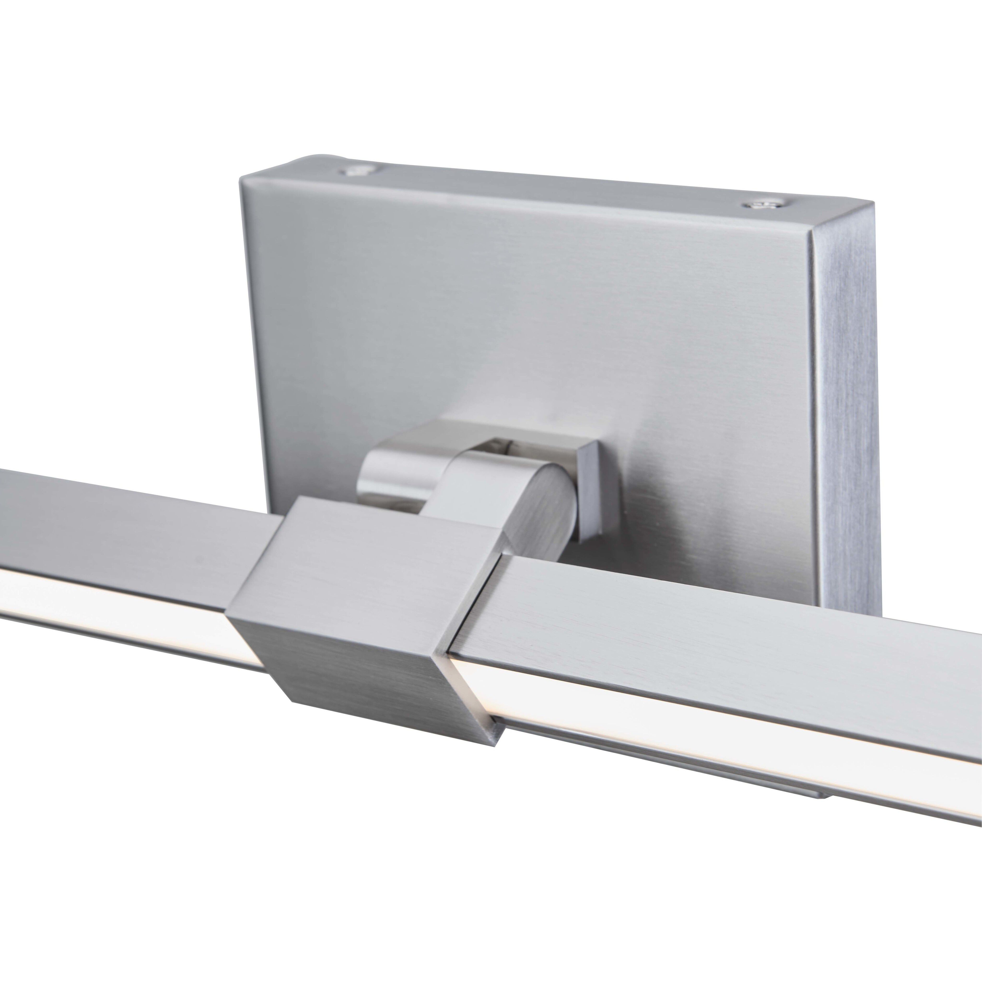 Epee LED 42 inch Brushed Nickel Bath Vanity Light Wall Light