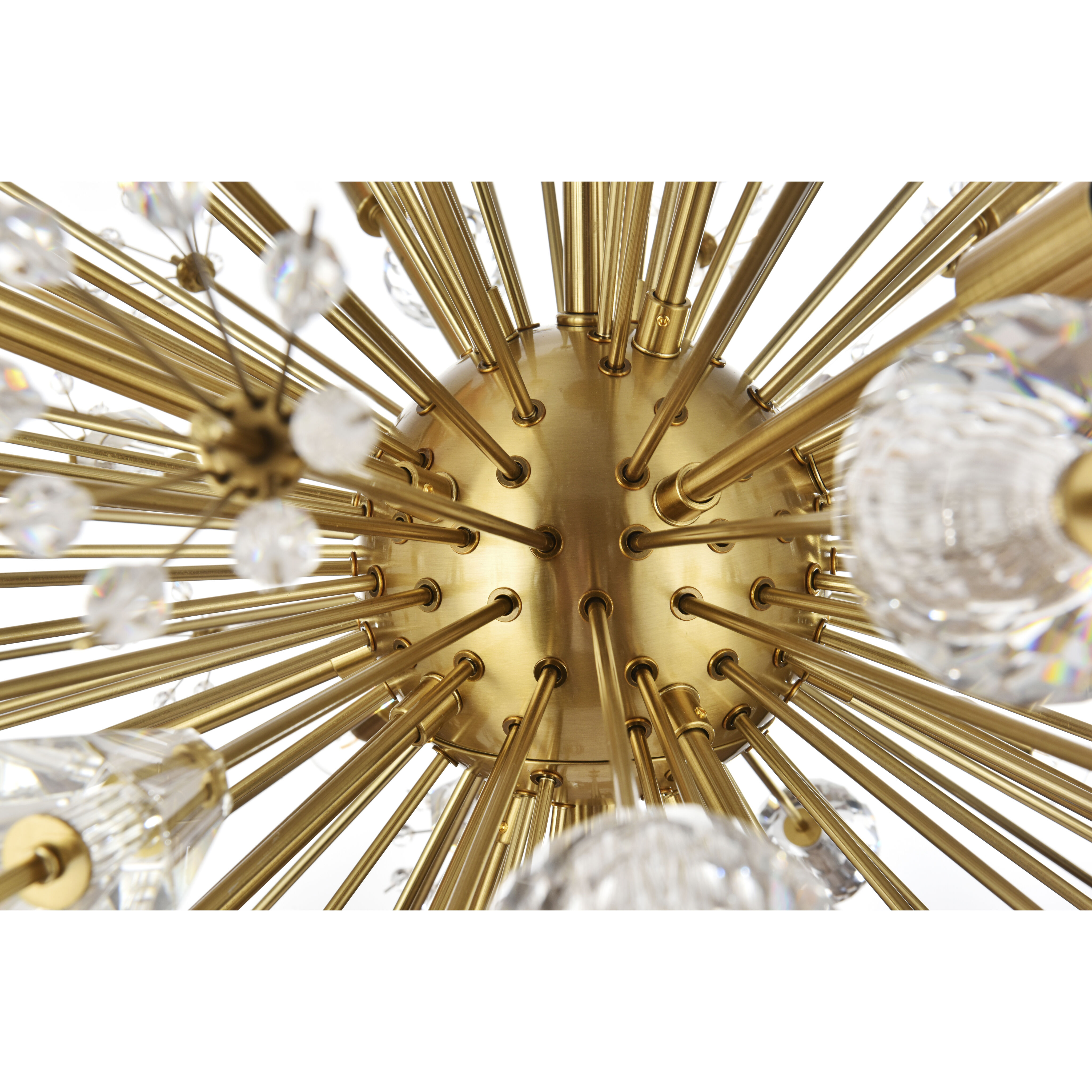 Vera 74 Light 44 inch Satin Gold Chandelier Ceiling Light