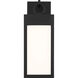 Sean Lavin Sesha 16 inch Textured Black Outdoor Wall Lantern