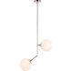 Ryland 2 Light 21 inch Chrome Pendant Ceiling Light