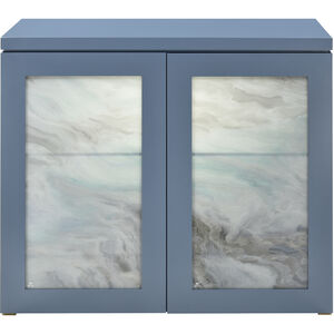 Goldston Blue Mirage with Sea Blue Cabinet