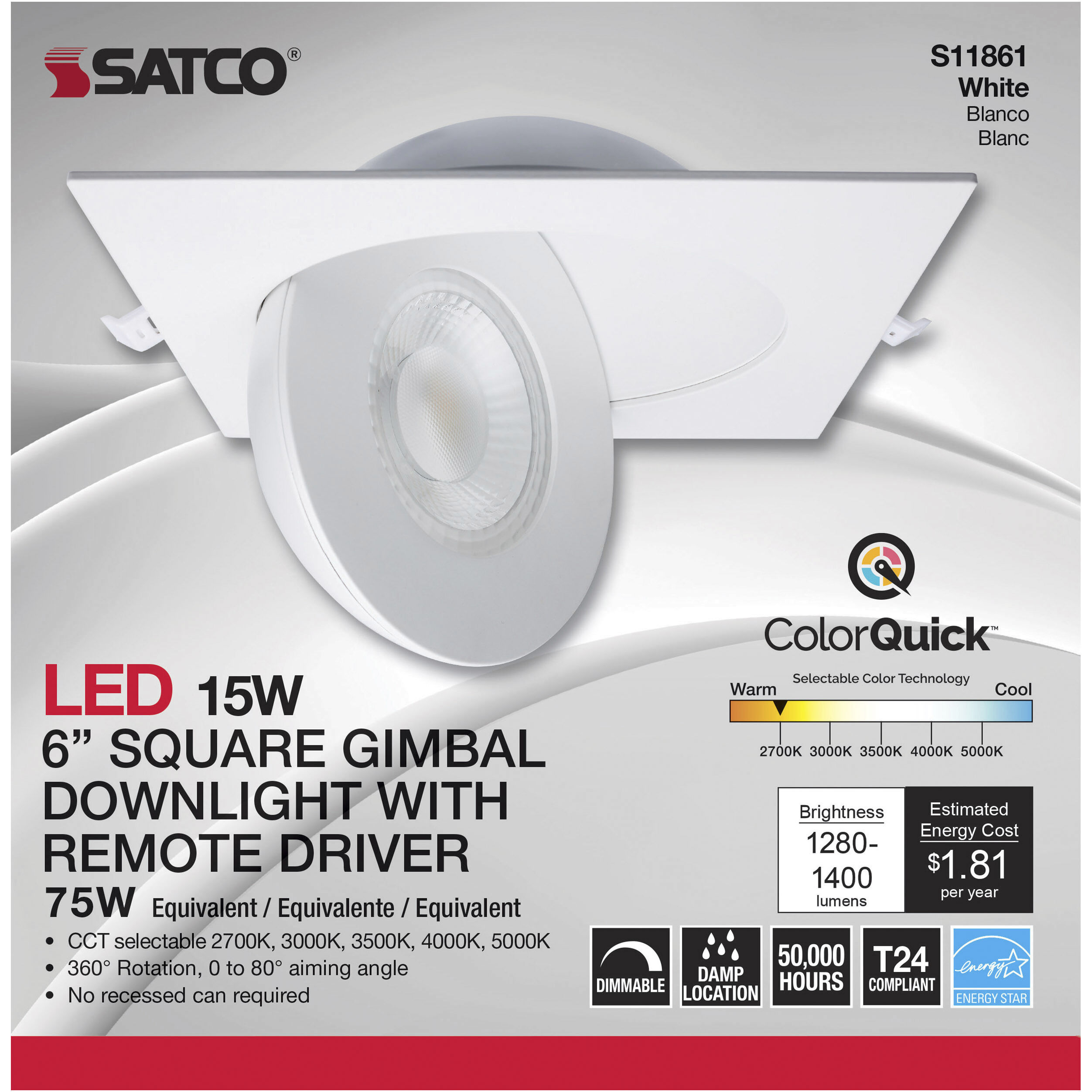 Edgewood Integrated White Recessed