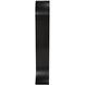 Zaha Matte Black Bookcase