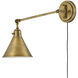 Arti 1 Light 7.75 inch Heritage Brass Indoor Wall Sconce Wall Light