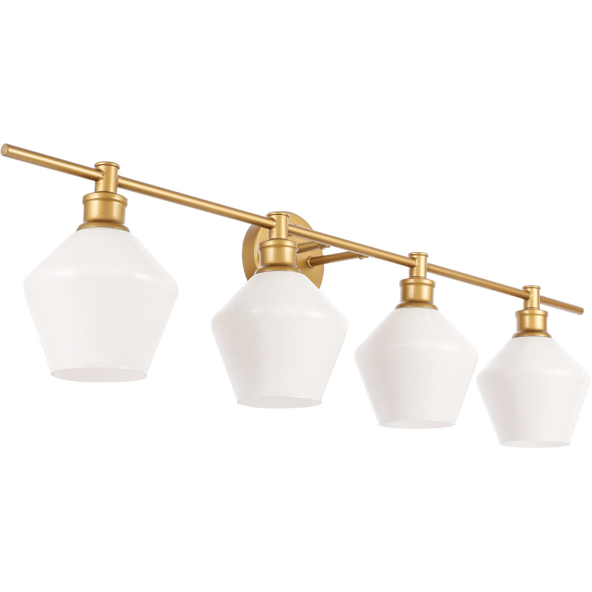 Gene 4 Light 38 inch Brass Wall sconce Wall Light