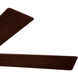 Verdi 56 inch Olde Bronze with Dark Walnut Blades Ceiling Fan