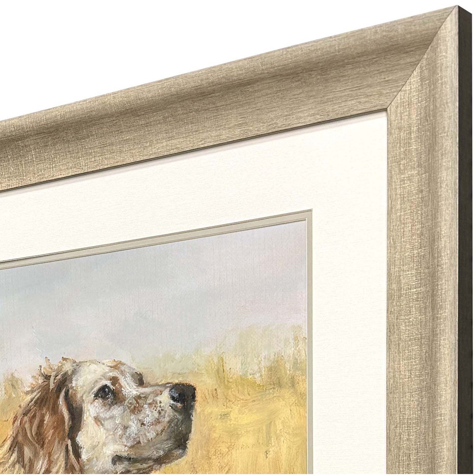 On the Hunt Green and Black and Beige and Brown Framed Art, Propac