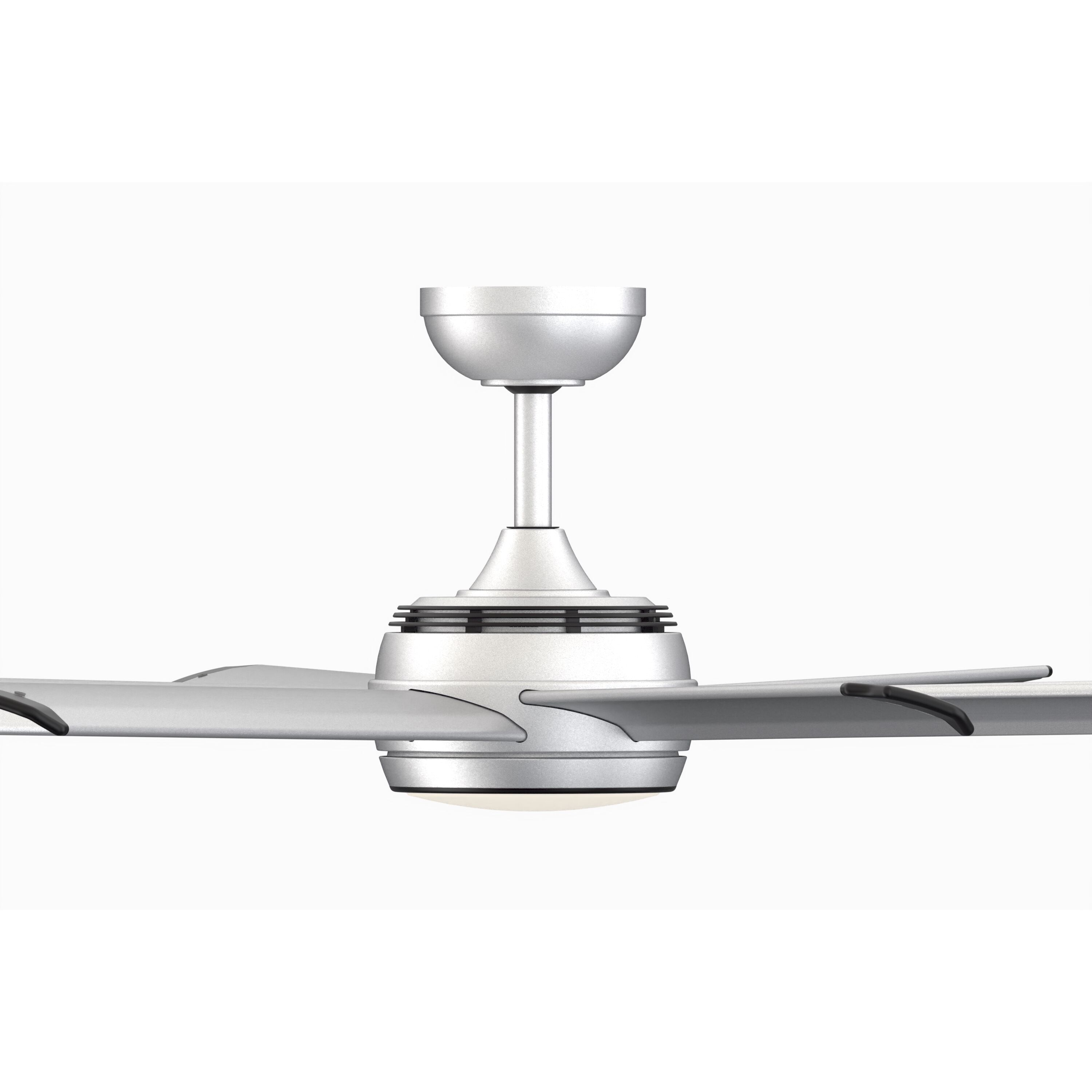 Stellar Custom 9.21 inch Silver Fan Motor Only, Blades Sold Separately